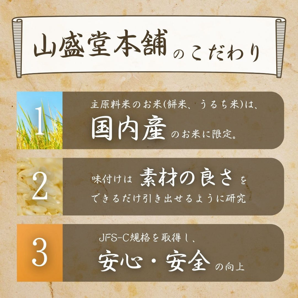 おこげせんべい 山盛堂本舗 5袋 ◎