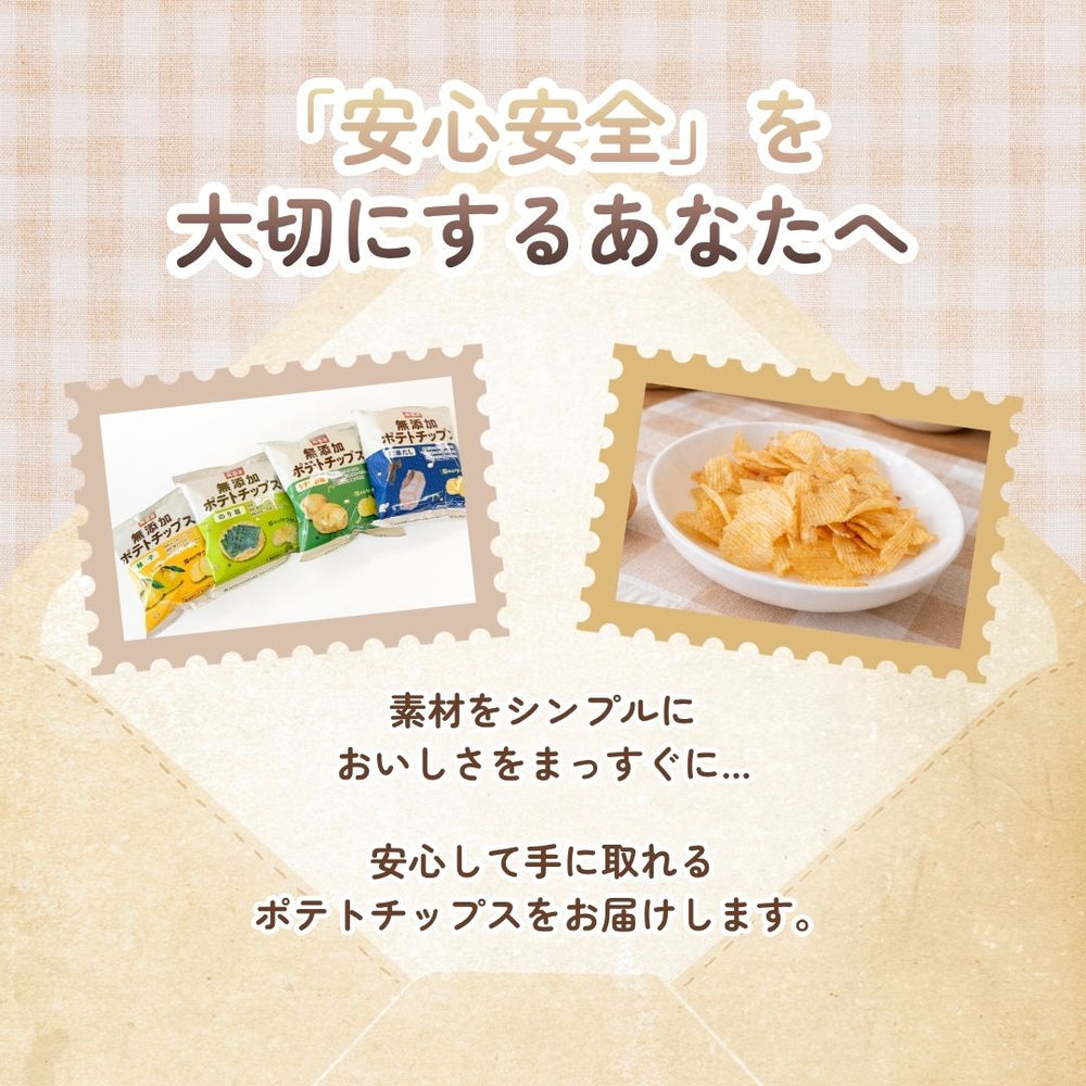 無添加ポテトチップス ノースカラーズ 4種×3袋＜賞味期限：最短2026/9/21＞