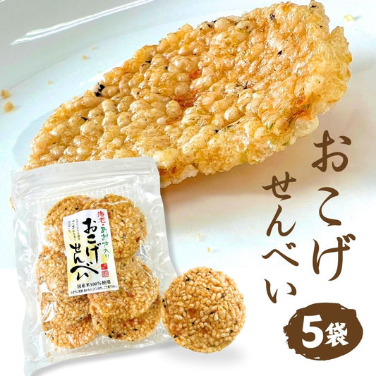 おこげせんべい 山盛堂本舗 5袋 ◎