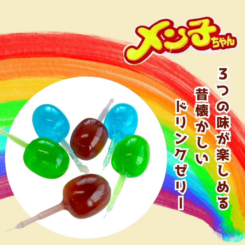 メン子ちゃんドリンクゼリー アキヤマ 6袋 ◎ ＜賞味期限：最短2025/10/11＞