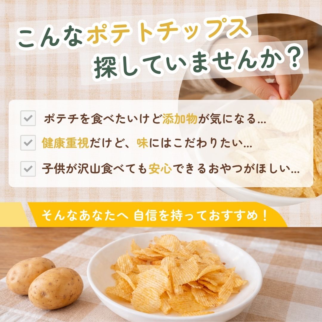 無添加ポテトチップス ノースカラーズ 4種×3袋 ＜賞味期限：最短2026/9