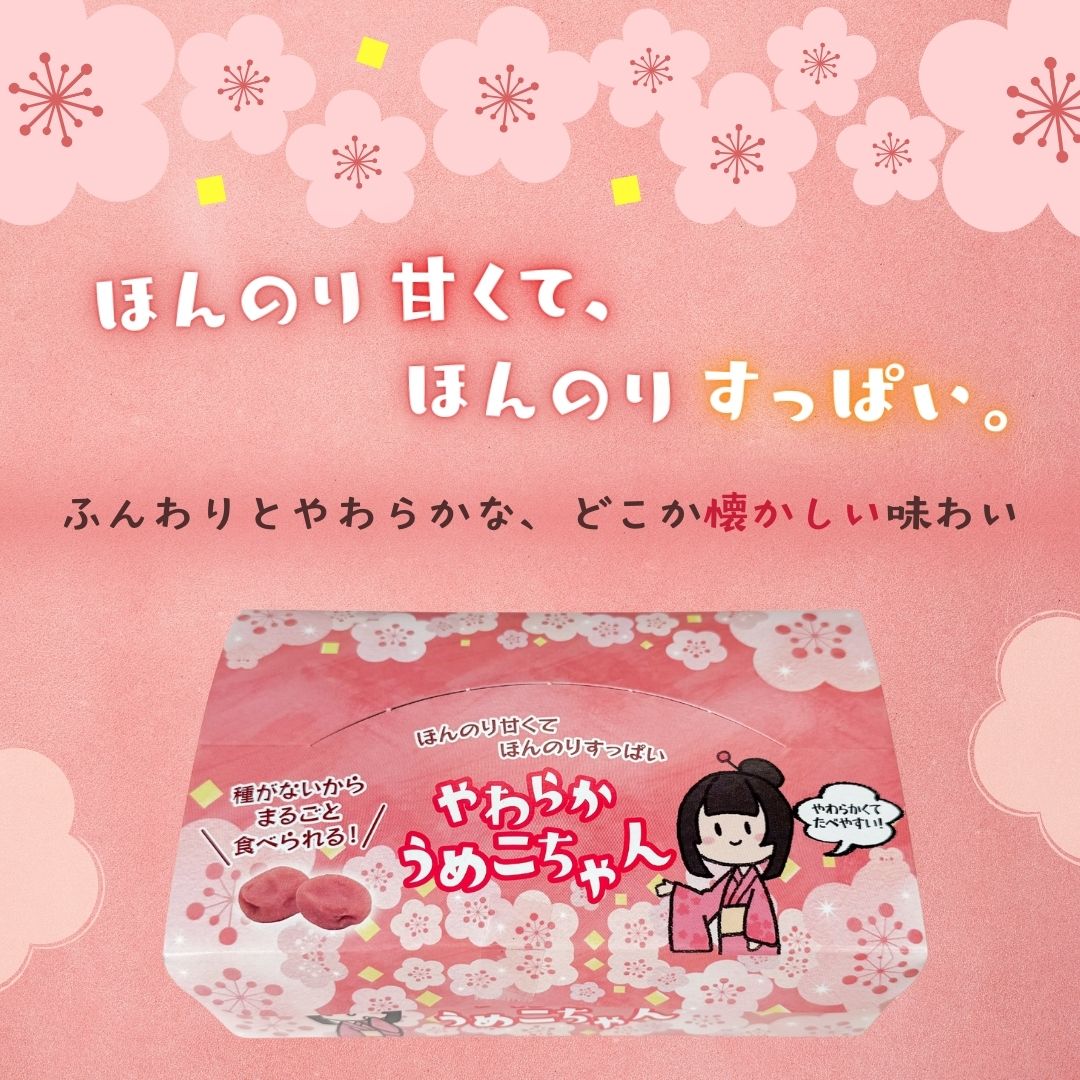 やわらかうめこちゃん ケイエスカンパニー 4箱 ◎ – おかし横丁ふじや