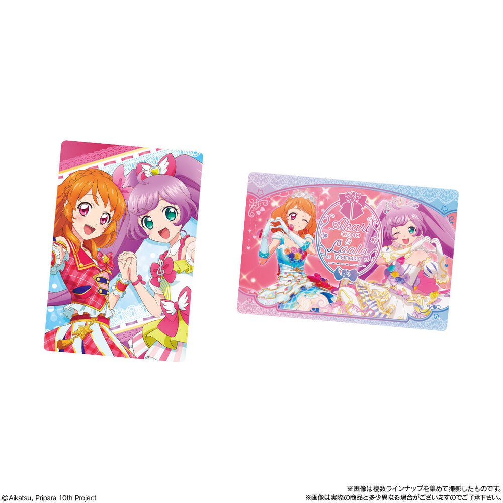アイカツ！プリパラ　THE MOVIE-出会いのキセキ！-ウエハース　20個(1BOX) バンダイ