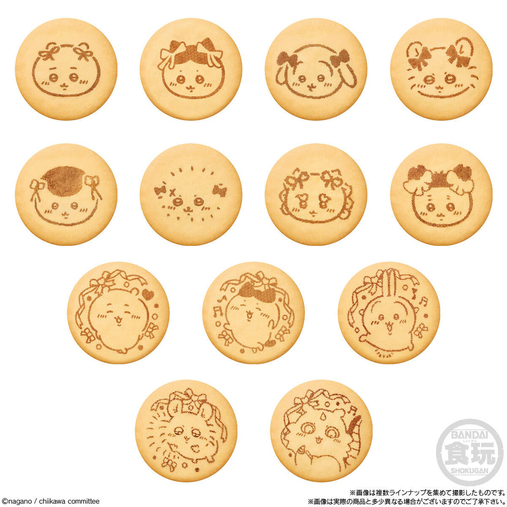 ちいかわ　刺繍缶バッジビスケット2　12個(1BOX) バンダイ