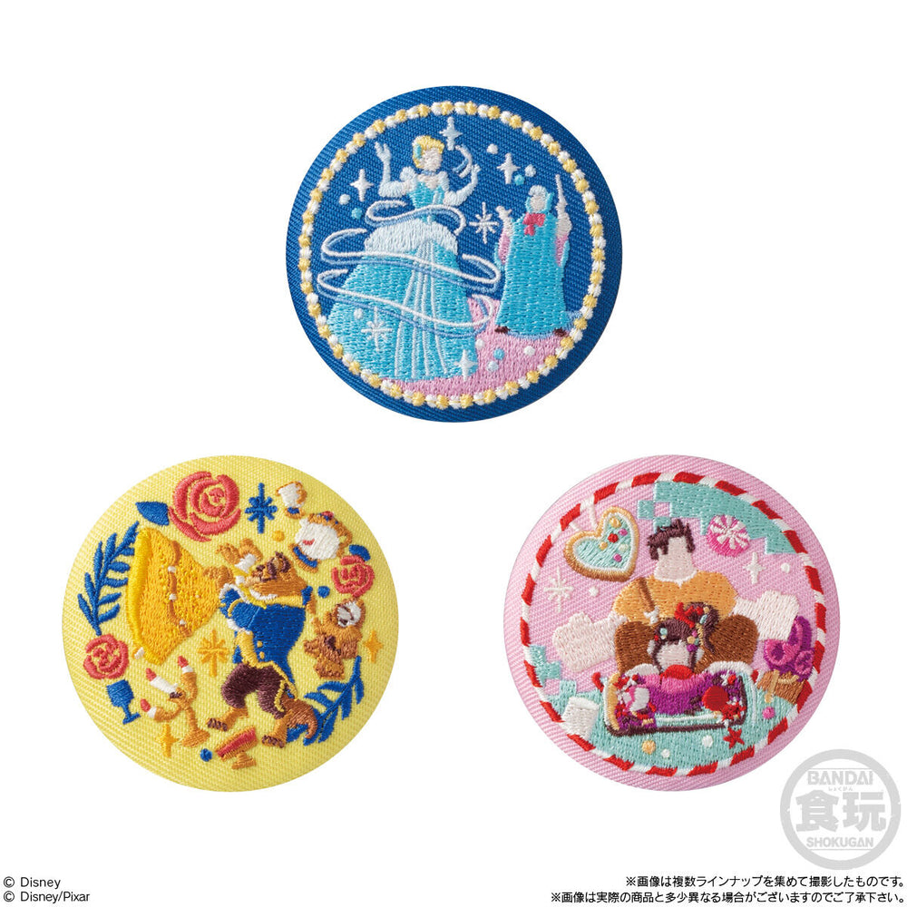 DisneyCharacters　刺繍缶バッジビスケット2　12個(1BOX) バンダイ