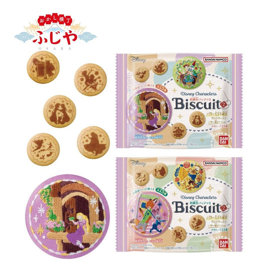 DisneyCharacters　刺繍缶バッジビスケット2　12個(1BOX) バンダイ
