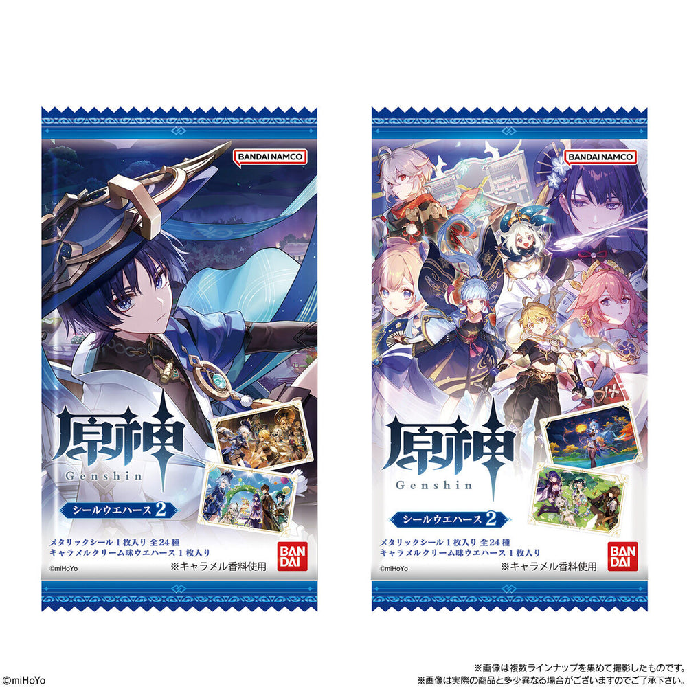 原神Genshinシールウエハース2　20個(1BOX) バンダイ