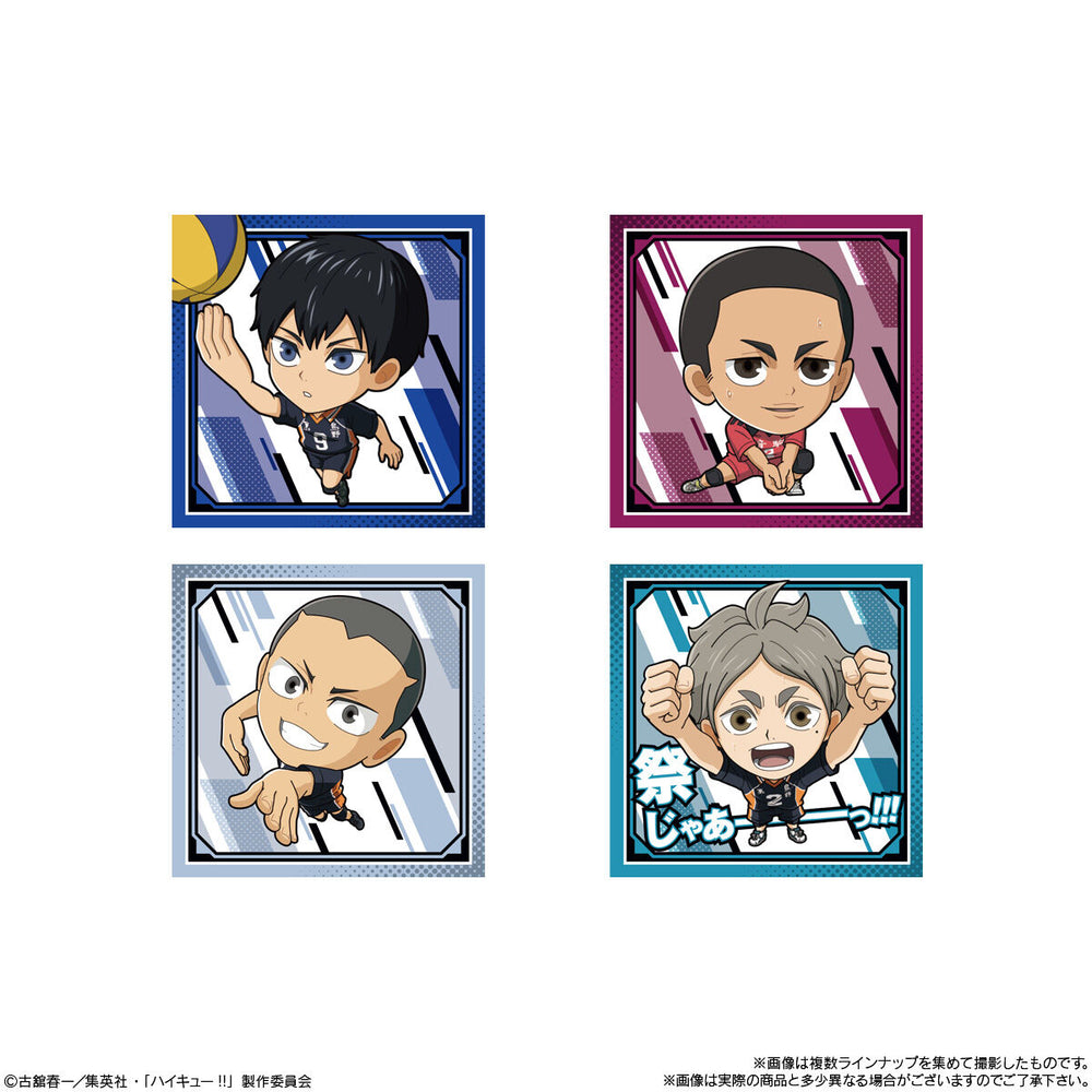 にふぉるめーしょん　劇場版ハイキュー！！ゴミ捨て場の決戦　シールウエハース　20個(1BOX) バンダイ