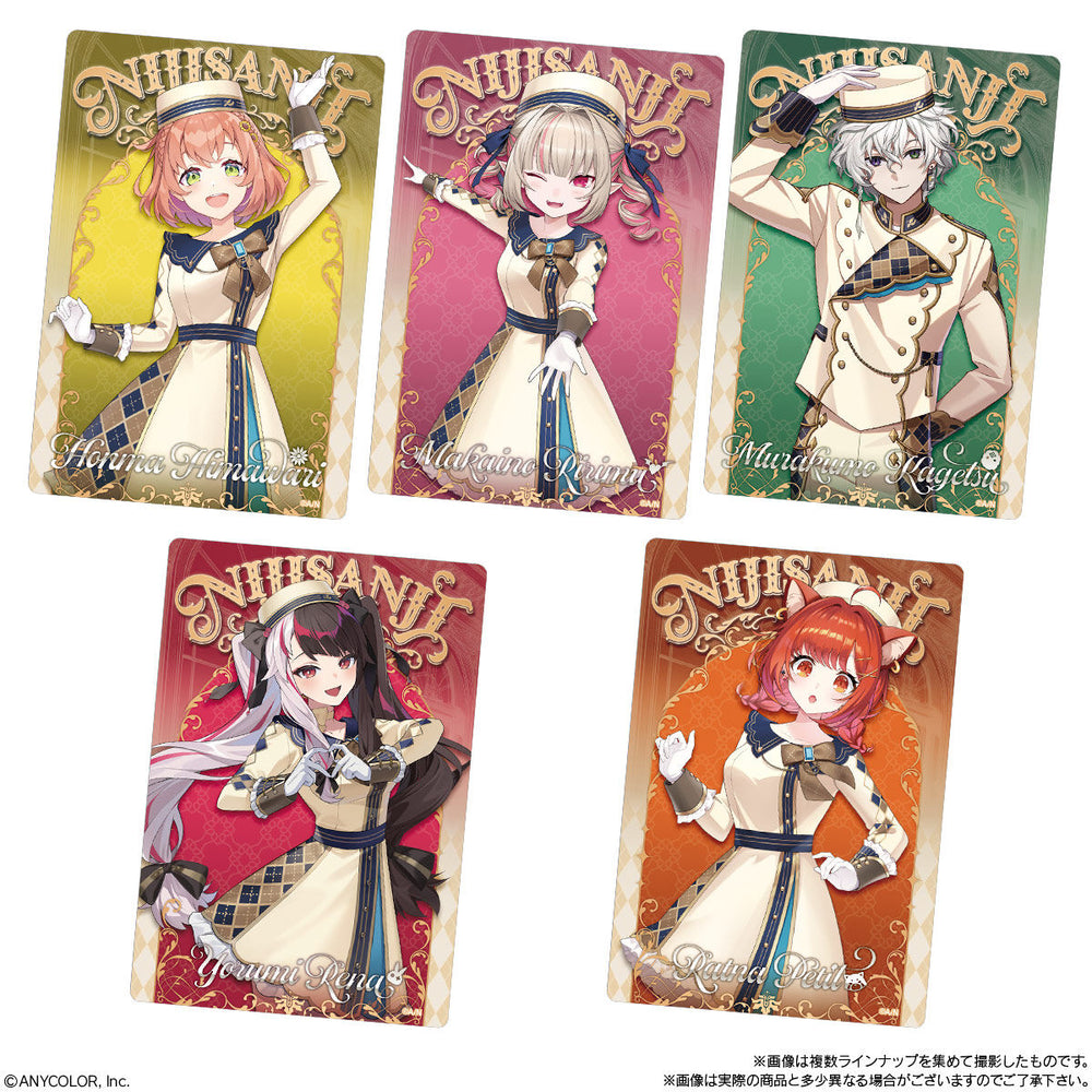 にじさんじ　ウエハース　20個(1BOX) バンダイ