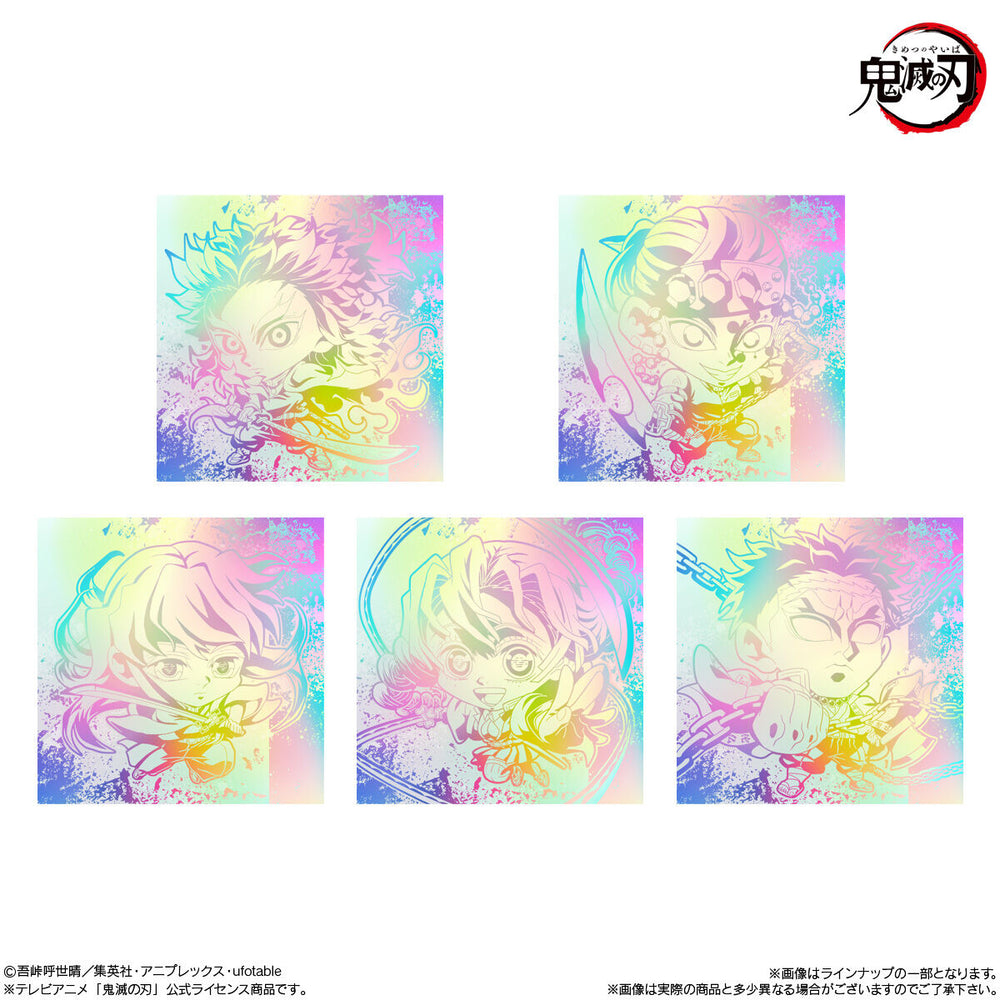 □にふぉるめーしょん　鬼滅の刃ディフォルメシールウエハース　其ノ十五　20個(1BOX) バンダイ