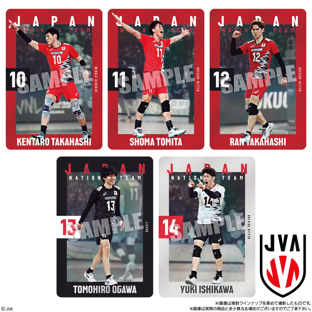 JAPAN NATIONAL VOLLEYBALL TEAMツインウエハース　2025　20個(1BOX) バンダイ