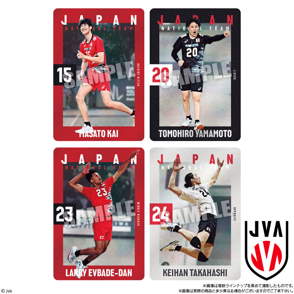JAPAN NATIONAL VOLLEYBALL TEAMツインウエハース　2025　20個(1BOX) バンダイ