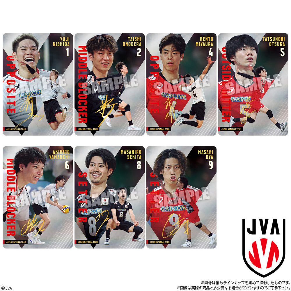 JAPAN NATIONAL VOLLEYBALL TEAMツインウエハース　2025　20個(1BOX) バンダイ