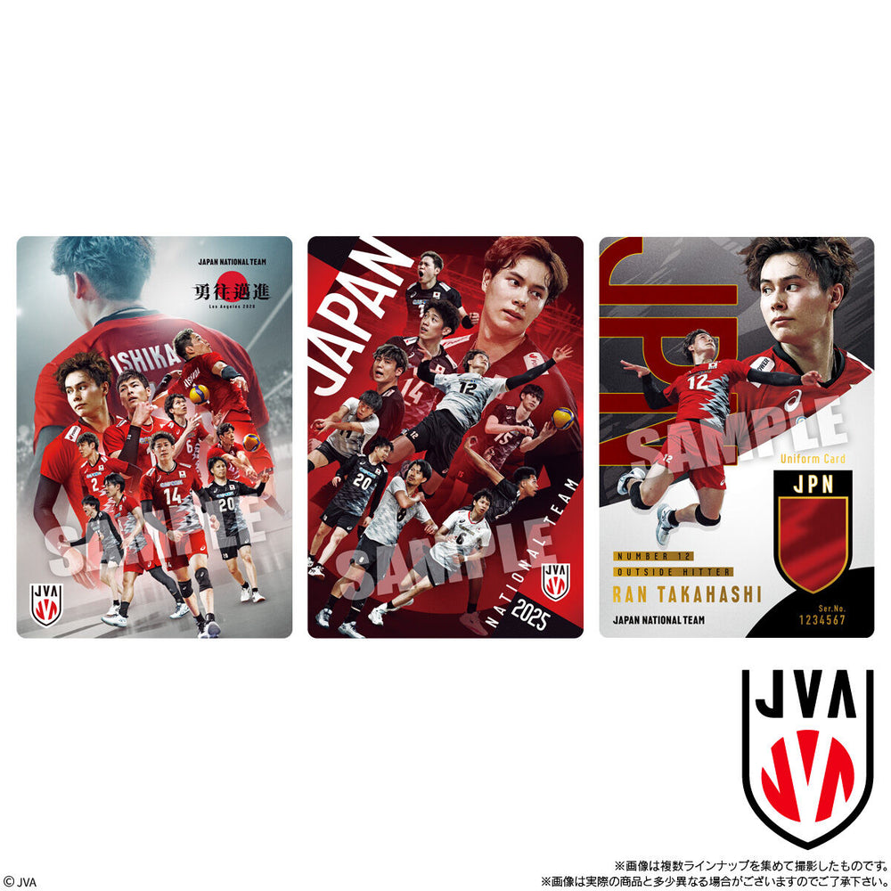 JAPAN NATIONAL VOLLEYBALL TEAMツインウエハース　2025　20個(1BOX) バンダイ