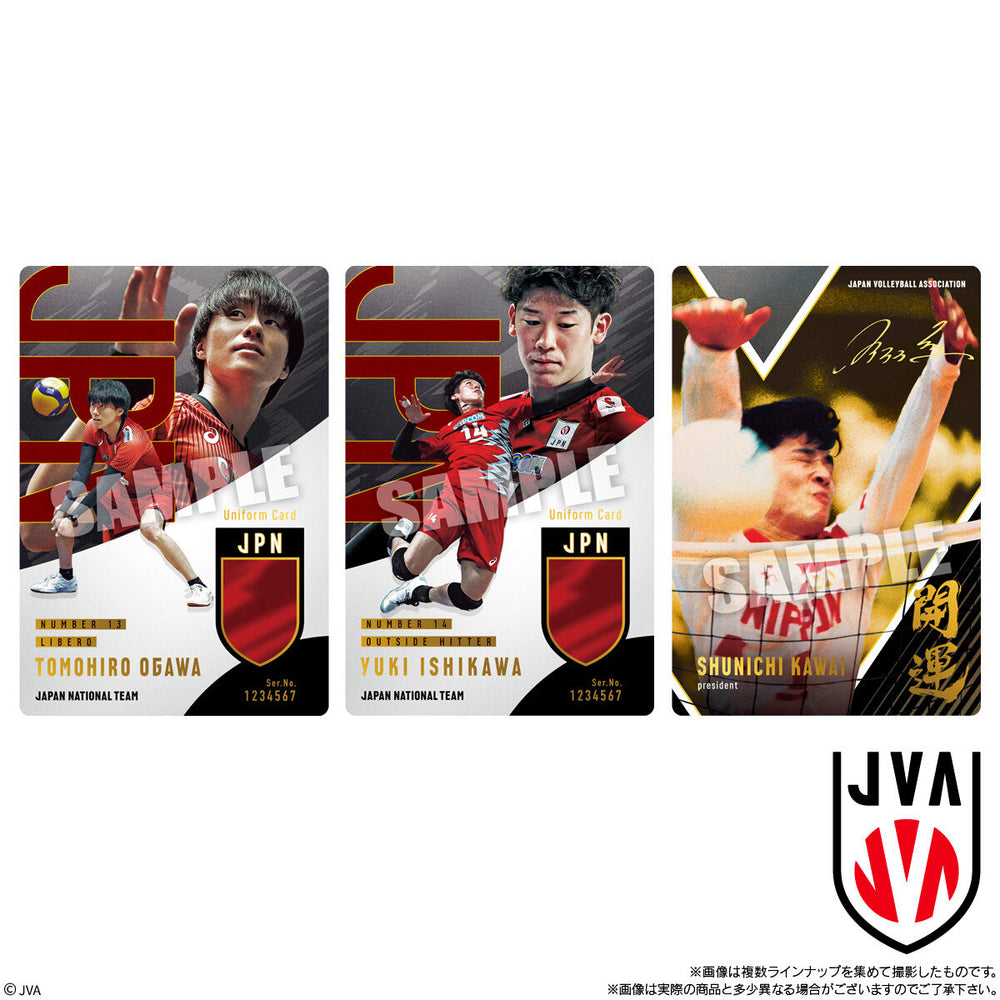JAPAN NATIONAL VOLLEYBALL TEAMツインウエハース　2025　20個(1BOX) バンダイ